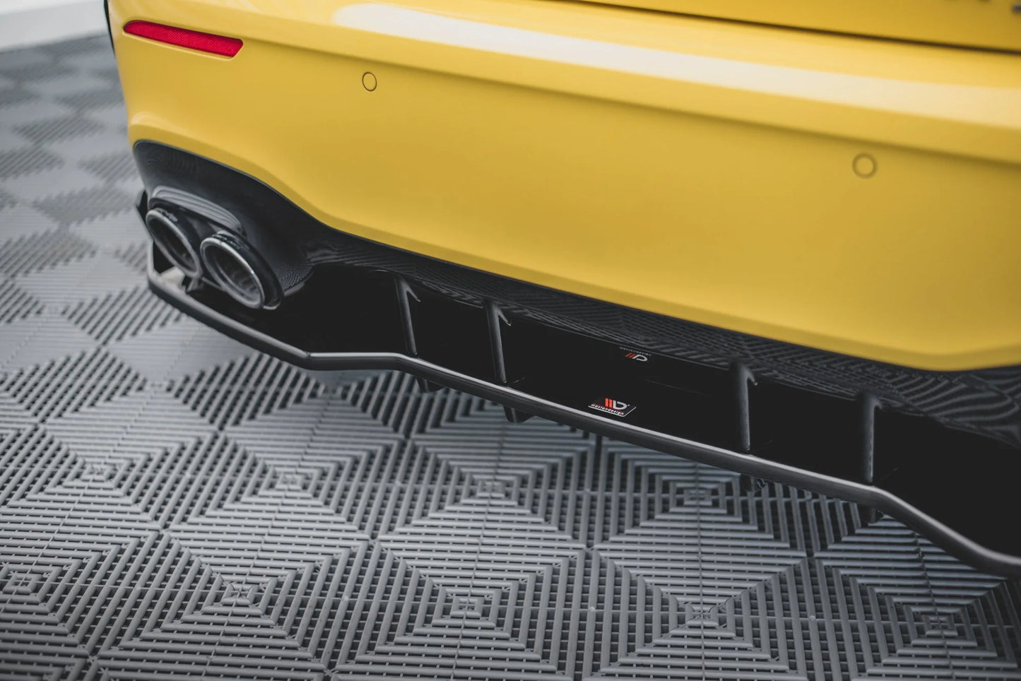 Splitter posteriore + alette per Mercedes-AMG A 45 S Aero Pack W177