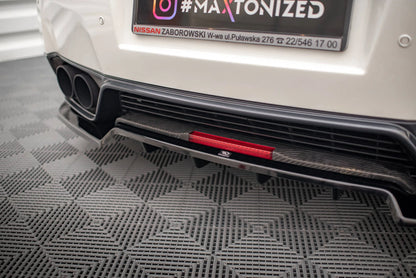 🔥ART.9413 SPLITTER POSTERIORE + ALETTE PER NISSAN GTR R35 FACELIFT🔥