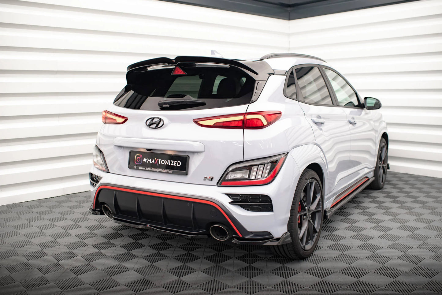 🔥ART.9165 SPLITTER POSTERIORE ADATTO PER HYUNDAI KONA N Mk1🔥