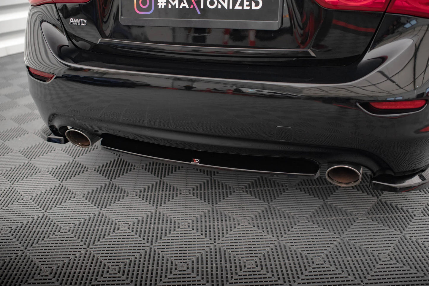 🔥ART.9256 SPLITTER POSTERIORE ADATTO PER INFINITI Q50 S Mk1🔥