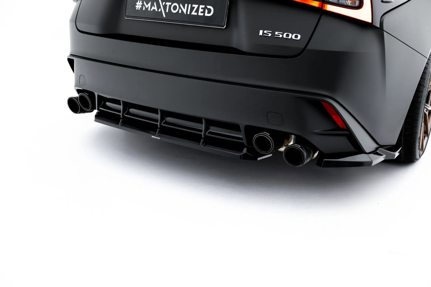 🔥ART.9097 SPLITTER POSTERIORE ADATTO PER LEXUS IS 500 Mk3 FACELIFT 2 (XE30)🔥