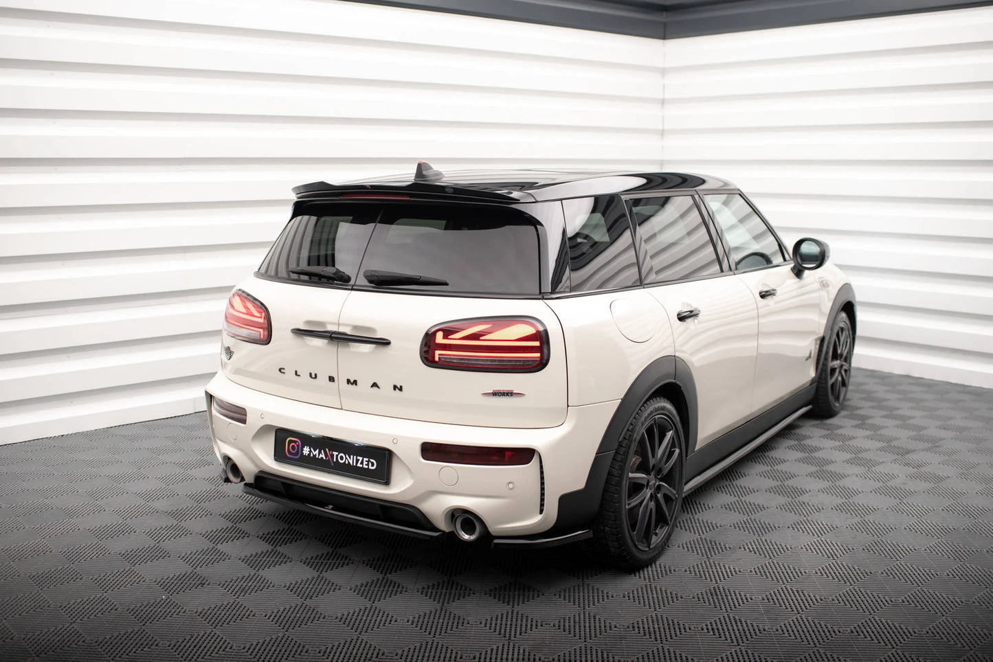 🔥ART.9161 SPLITTER POSTERIORE PER MINI COOPER CLUBMAN JOHN COOPER WORKS F54🔥