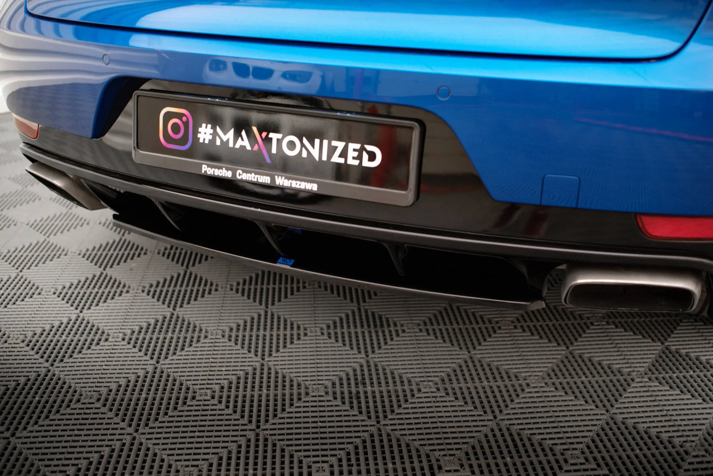 🔥ART.9371 SPLITTER POSTERIORE ADATTO PER PORSCHE MACAN Mk1🔥