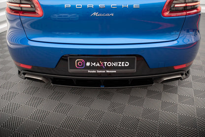 🔥ART.9371 SPLITTER POSTERIORE ADATTO PER PORSCHE MACAN Mk1🔥