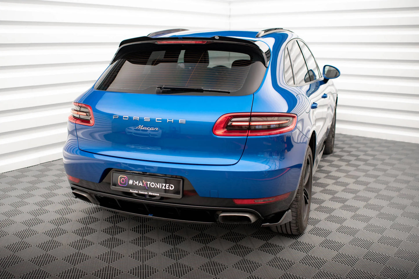 🔥ART.9371 SPLITTER POSTERIORE ADATTO PER PORSCHE MACAN Mk1🔥