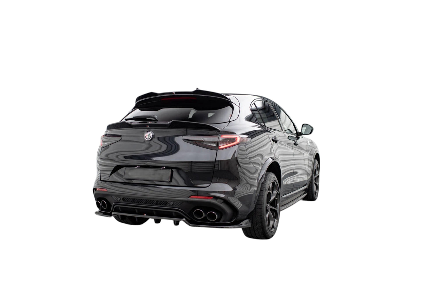 🔥ART.9065 SPLITTER POSTERIORE ADATTO PER ALFA ROMEO STELVIO QUADRIFOGLIO Mk1🔥