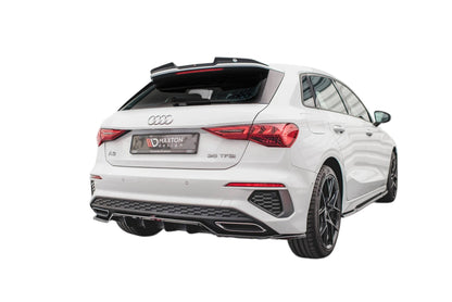 🔥ART.9171 SPLITTER POSTERIORE ADATTO PER  AUDI A3 S-LINE SPORTBACK 8Y🔥