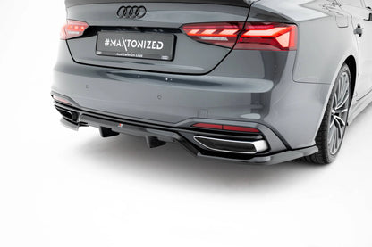 🔥ART.9194 SPLITTER POSTERIORE (CON BARRE VERTICALI) PER AUDI A5 F5 FACELIFT🔥