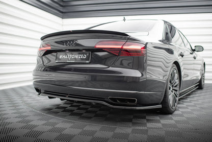 🔥ART.9178 SPLITTER POSTERIORE (CON BARRE VERTICALI) AUDI A8 D4 FACELIFT🔥