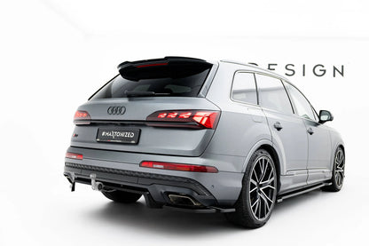 🔥ART.9308 SPLITTER POSTERIORE ADATTO PER AUDI Q7 S-LINE Mk2 FACELIFT 2🔥