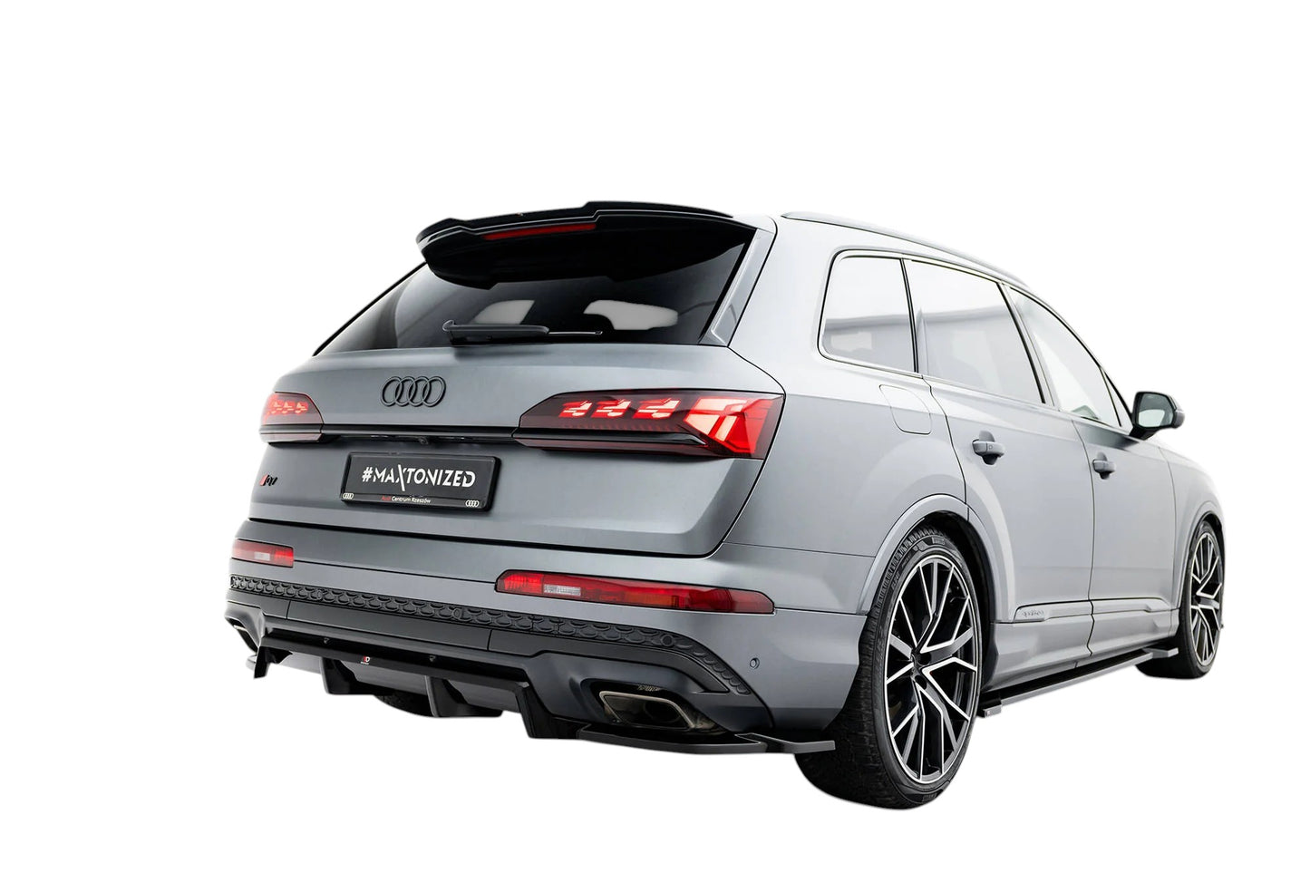 🔥ART.9308 SPLITTER POSTERIORE ADATTO PER AUDI Q7 S-LINE Mk2 FACELIFT 2🔥