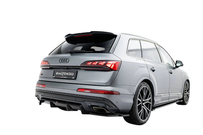 🔥ART.9308 SPLITTER POSTERIORE ADATTO PER AUDI Q7 S-LINE Mk2 FACELIFT 2🔥