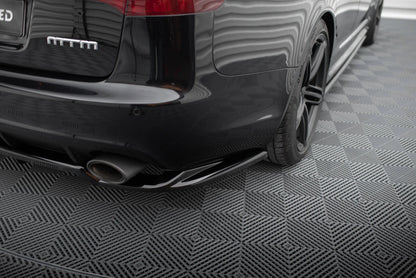 🔥ART.9130 SPLITTER POSTERIORE (CON BARRE VERTICALI) PER AUDI RS6 AVANT C6🔥