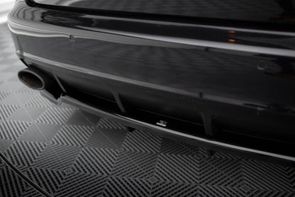 🔥ART.9130 SPLITTER POSTERIORE (CON BARRE VERTICALI) PER AUDI RS6 AVANT C6🔥