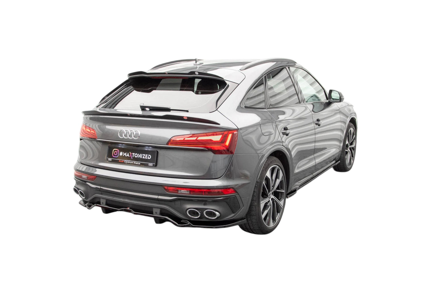 🔥ART.9126 SPLITTER POSTERIORE PER AUDI SQ5 / Q5 S-LINE SPORTBACK Mk2 FACELIFT🔥