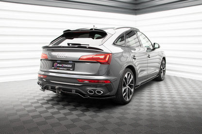 🔥ART.9126 SPLITTER POSTERIORE PER AUDI SQ5 / Q5 S-LINE SPORTBACK Mk2 FACELIFT🔥
