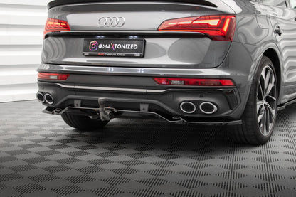 🔥ART.9126 SPLITTER POSTERIORE PER AUDI SQ5 / Q5 S-LINE SPORTBACK Mk2 FACELIFT🔥