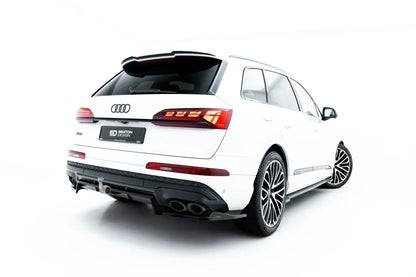 🔥ART.9093 SPLITTER POSTERIORE (CON BARRE VERTICALI) AUDI SQ7 Mk2 FACELIFT 2 🔥
