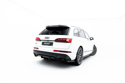 🔥ART.9093 SPLITTER POSTERIORE (CON BARRE VERTICALI) AUDI SQ7 Mk2 FACELIFT 2 🔥