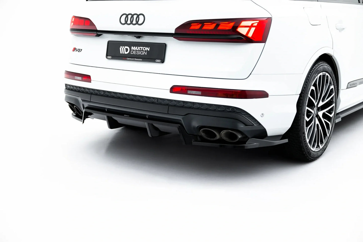🔥ART.9093 SPLITTER POSTERIORE (CON BARRE VERTICALI) AUDI SQ7 Mk2 FACELIFT 2 🔥