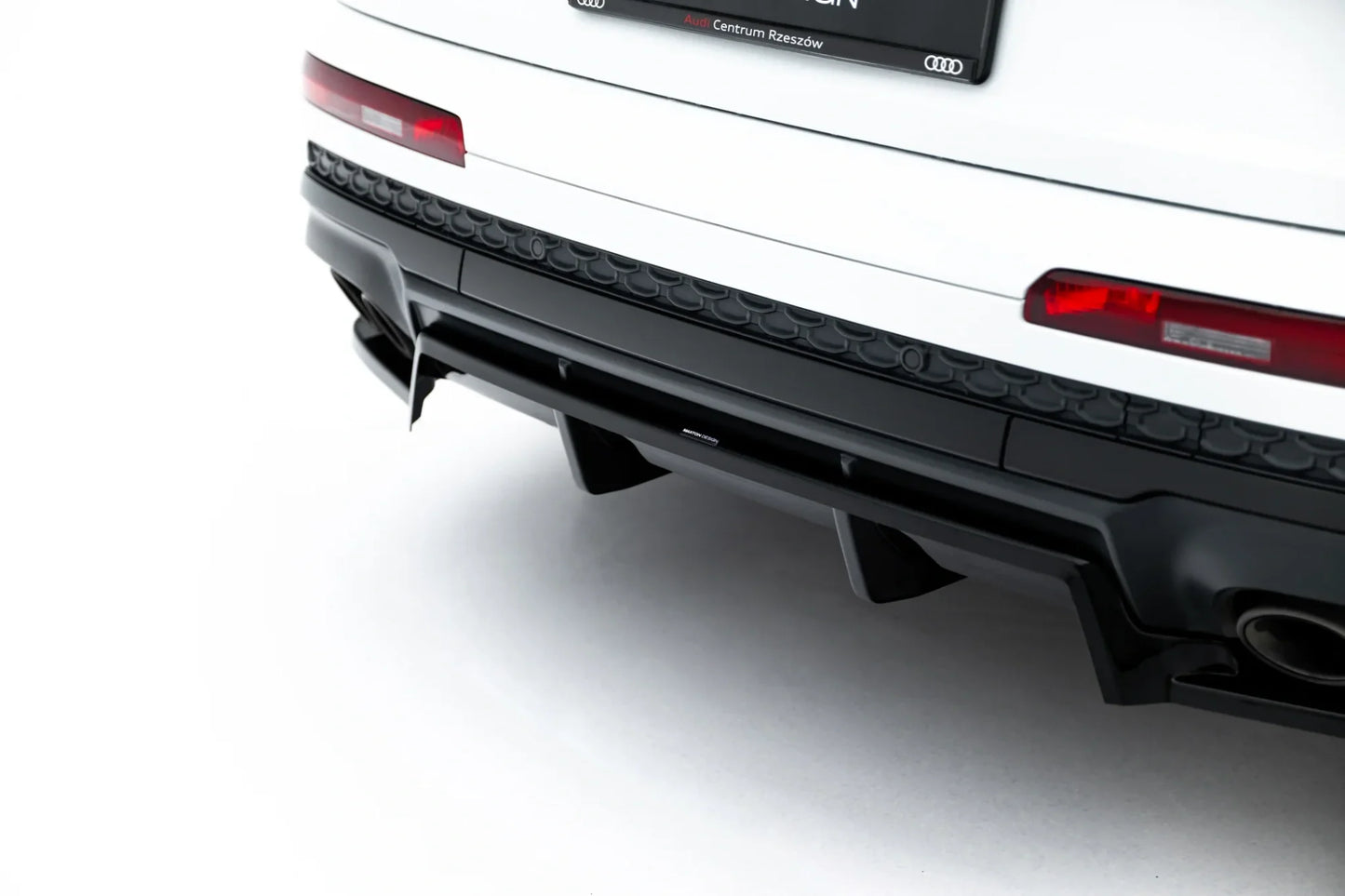 🔥ART.9093 SPLITTER POSTERIORE (CON BARRE VERTICALI) AUDI SQ7 Mk2 FACELIFT 2 🔥