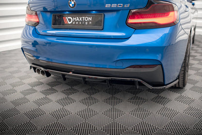 🔥ART.9417 SPLITTER POSTERIORE (CON BARRE VERTICALI) PER BMW 2 M-PACK F22🔥