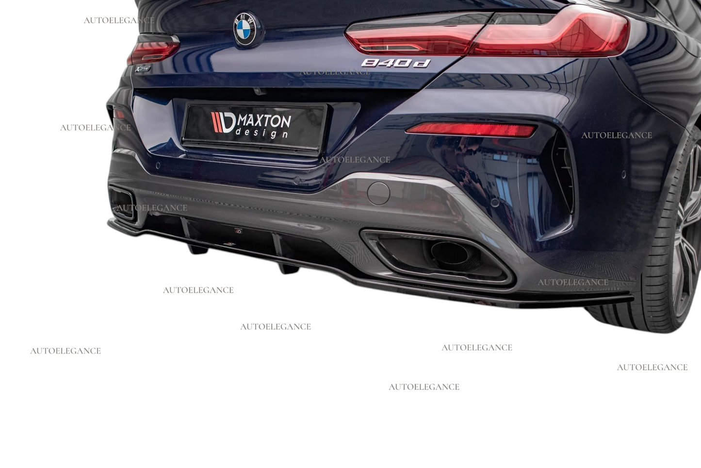 🔥ART.9570 SPLITTER POSTERIORE ADATTO PER BMW SERIE 8 GRAN COUPE M-PACK G16🔥