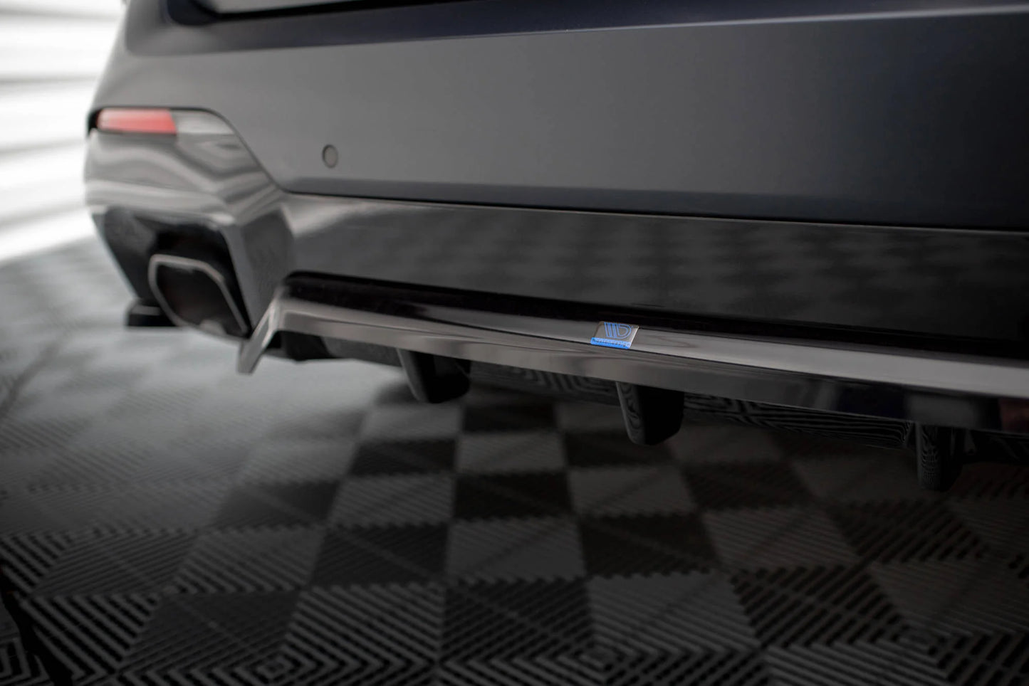 🔥ART.9110 SPLITTER POSTERIORE(CON BARRE VERTICALI) BMW X3 M-PACK G01 FACELIFT🔥