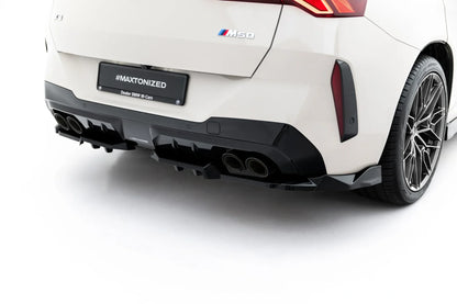 🔥ART.9073 SPLITTER POSTERIORE (CON BARRE VERTICALI) ADATTO PER  BMW X3 M50 G45🔥