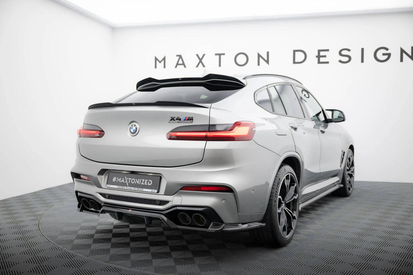 🔥ART.9197 SPLITTER POSTERIORE (CON BARRE VERTICAL) ADATTO PER BMW X4 M F98🔥
