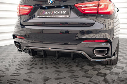🔥ART.9426 SPLITTER POSTERIORE (CON BARRE VERTICALI) BMW X6 M-PACK F16🔥