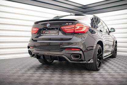 🔥ART.9426 SPLITTER POSTERIORE (CON BARRE VERTICALI) BMW X6 M-PACK F16🔥