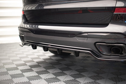 🔥ART.9181 SPLITTER POSTERIORE (CON BARRE VERTICALI) PER BMW X7 M-PACK G07🔥