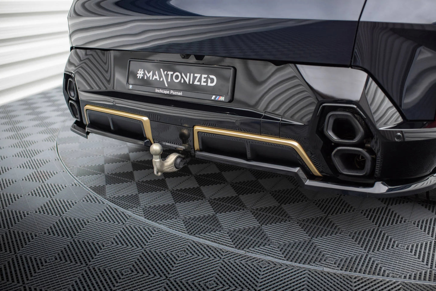 🔥ART.9199 SPLITTER POSTERIORE (CON BARRE VERTICALI) ADATTO PER BMW XM G09🔥