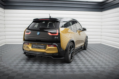 🔥ART.9153 SPLITTER POSTERIORE (CON BARRE VERTICALI) BMW i3 S Mk1 FACELIFT🔥