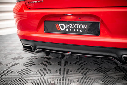 🔥ART.9432 SPLITTER POSTERIORE (CON BARRE VERTIVALI) PER DODGE CHARGER RT Mk7 🔥