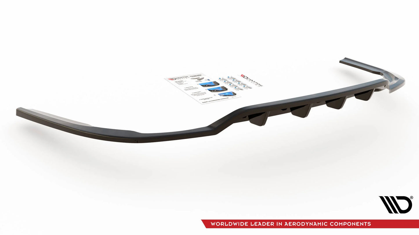 🔥ART.9432 SPLITTER POSTERIORE (CON BARRE VERTIVALI) PER DODGE CHARGER RT Mk7 🔥