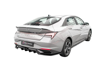 🔥ART.9312 SPLITTER POSTERIORE (CON BARRE VERTICALI) HYUNDAI ELANTRA Mk7🔥