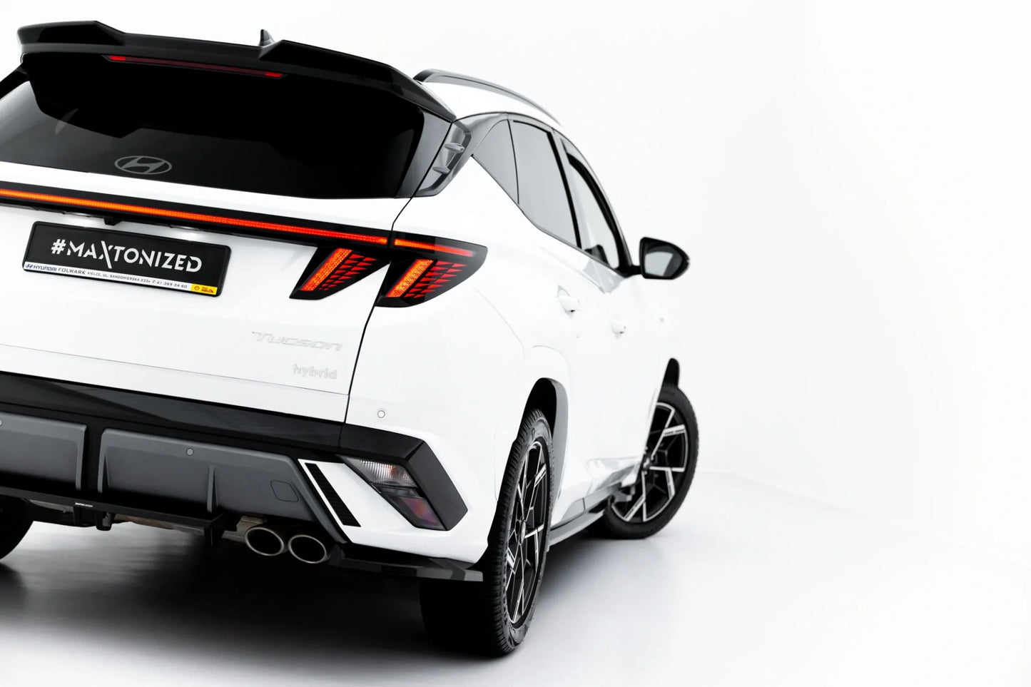🔥ART.9099 SPLITTER POSTERIORE ADATTO PER HYUNDAI TUCSON N-LINE Mk4 FACELIFT🔥
