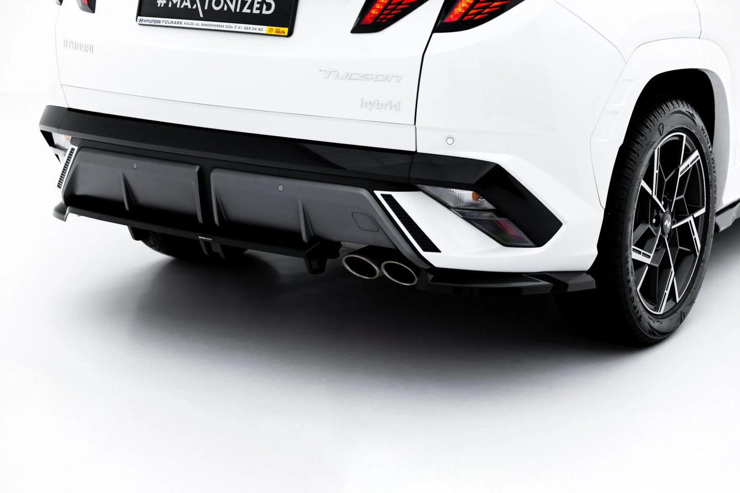 🔥ART.9099 SPLITTER POSTERIORE ADATTO PER HYUNDAI TUCSON N-LINE Mk4 FACELIFT🔥