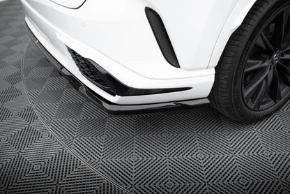 🔥ART.9234 SPLITTER POSTERIORE (CON BARRE VERTICALI) PER LEXUS RX F-SPORT Mk5🔥