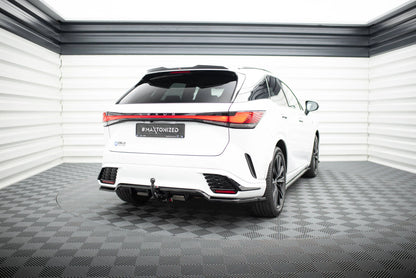 🔥ART.9234 SPLITTER POSTERIORE (CON BARRE VERTICALI) PER LEXUS RX F-SPORT Mk5🔥