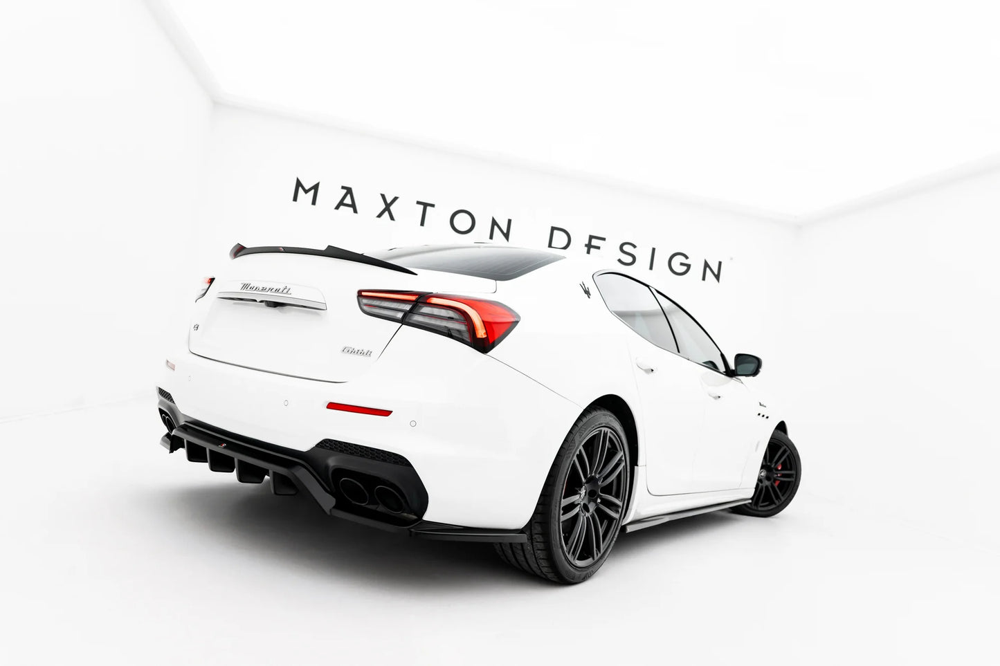 🔥ART.9186 SPLITTER POSTERIORE ADATTO PER MASERATI GHIBLI MODENA Mk3 FACELIFT🔥