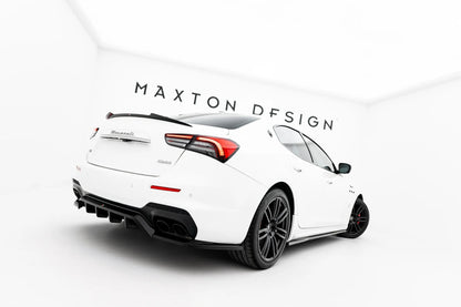 🔥ART.9186 SPLITTER POSTERIORE ADATTO PER MASERATI GHIBLI MODENA Mk3 FACELIFT🔥
