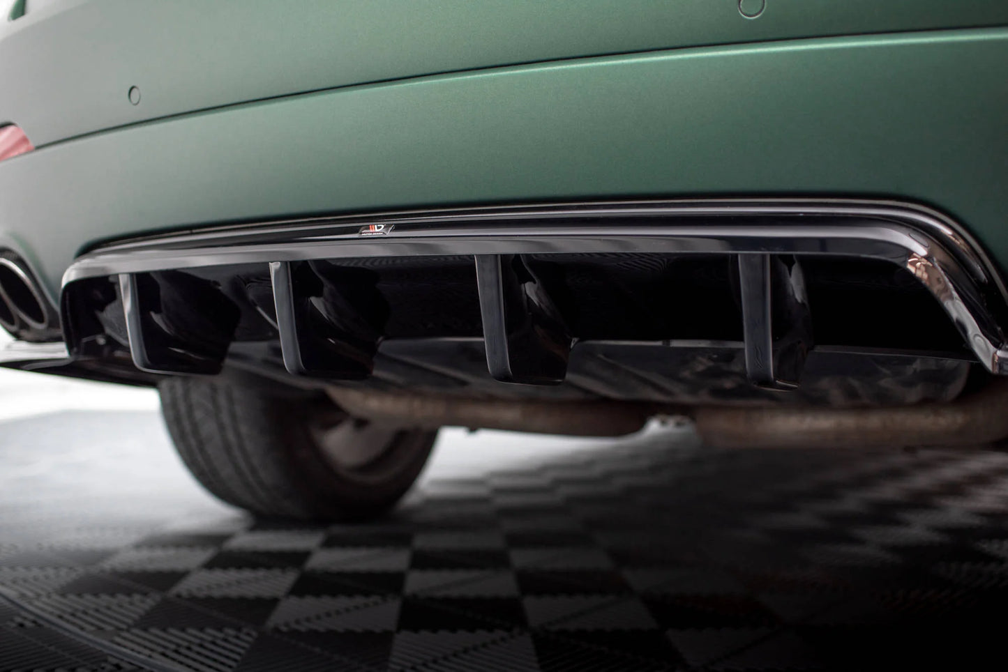 🔥ART.9241 SPLITTER POSTERIORE (CON BARRE VERTICALI) MASERATI LEVANTE Mk1🔥
