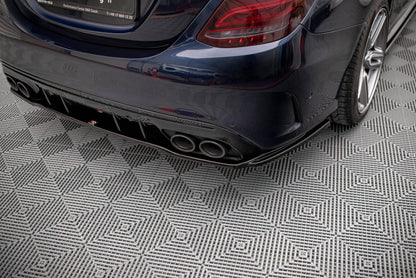 🔥ART.9252 SPLITTER POSTERIORE PER MERCEDES-AMG C 43 BERLINA W205 FACELIFT🔥