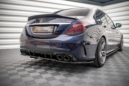 🔥ART.9252 SPLITTER POSTERIORE PER MERCEDES-AMG C 43 BERLINA W205 FACELIFT🔥