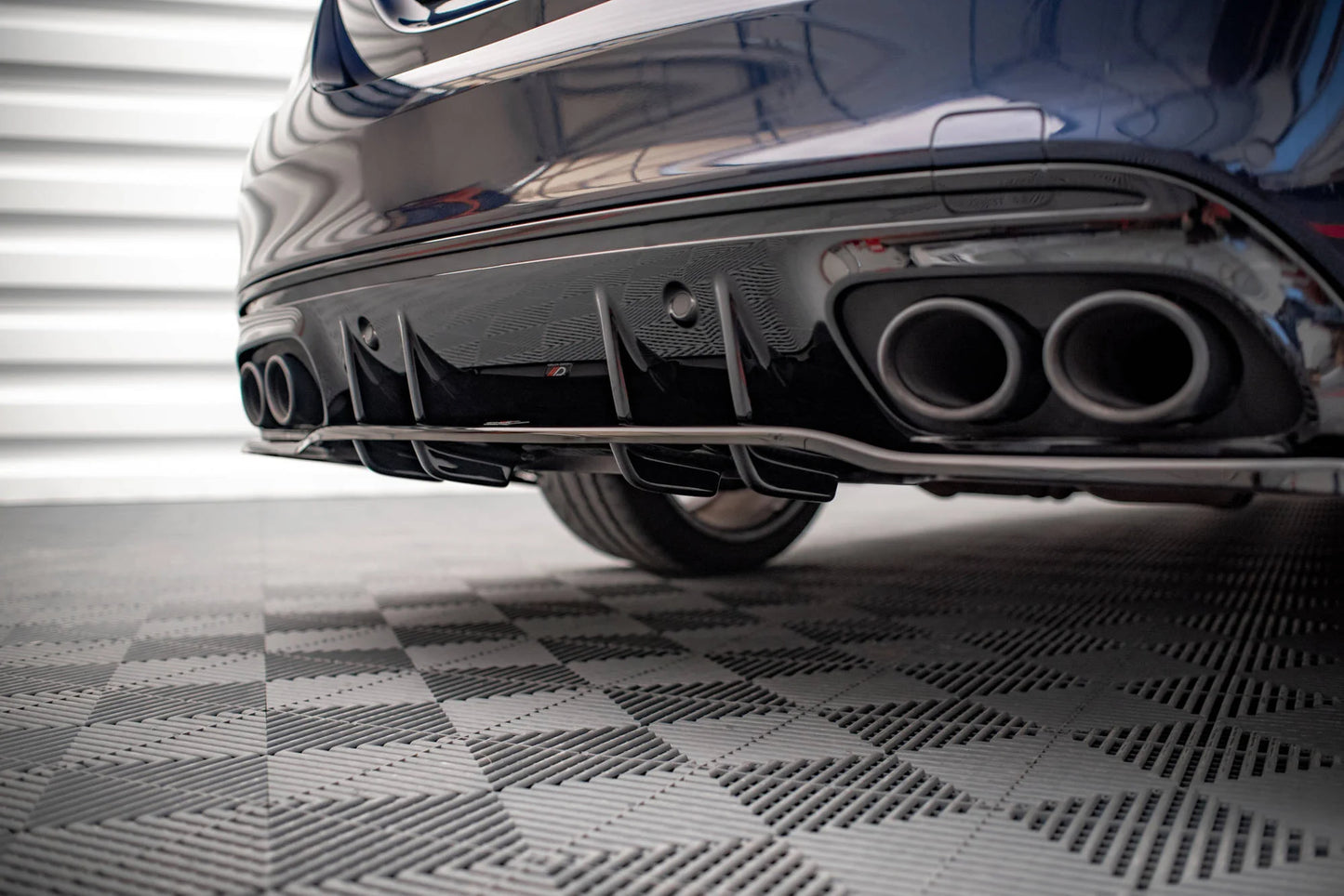 🔥ART.9252 SPLITTER POSTERIORE PER MERCEDES-AMG C 43 BERLINA W205 FACELIFT🔥