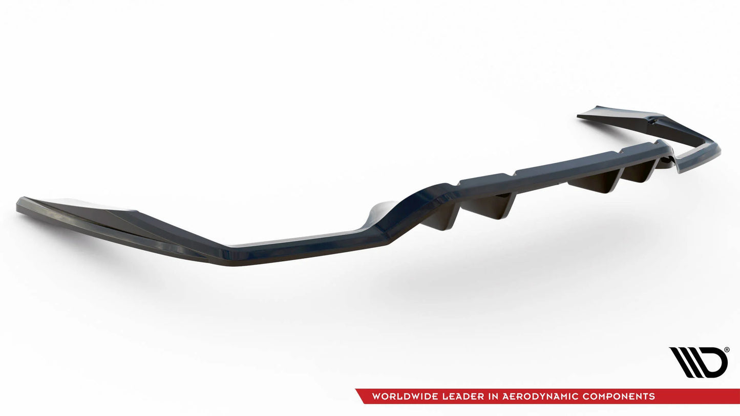 Splitter posteriore (con barre verticali) Mercedes-AMG C43 Coupé / Cabrio C205 Facelift / A205 Facelift
