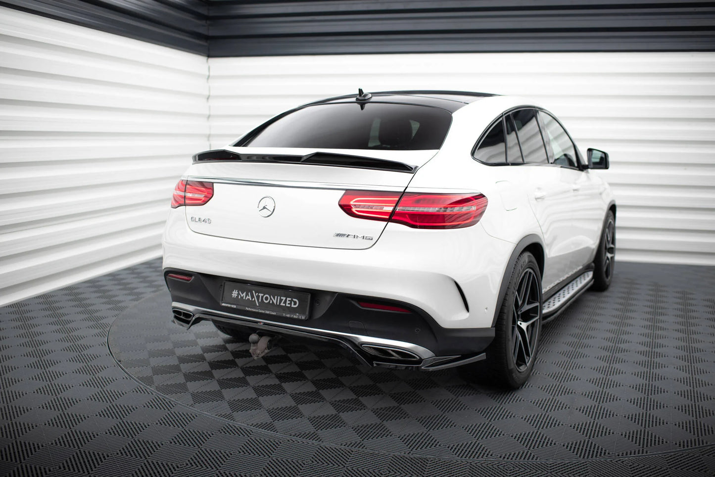 🔥ART.9198 SPLITTER POSTERIORE ADATTO PER MERCEDES-AMG GLE 43 COUPE C292🔥